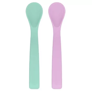 Eco Viking Eco Viking: silikonowe łyżeczki BLW Flexi Spoon (Lavender) - Sztućce dla dzieci - miniaturka - grafika 1