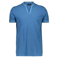 Koszulki męskie - CMP T-shirt męski Cotton Polo T-Shirt Sport Outdoor, L876 Indigo, 50 PL - miniaturka - grafika 1