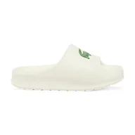 Klapki i japonki damskie - Klapki damskie Lacoste Serve Slide 2.0 48CFA0022 - LACOSTE - miniaturka - grafika 1