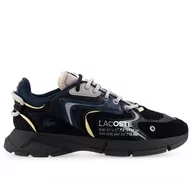 Buty sportowe męskie - Buty Lacoste L003 Neo 123 1 SMA 745SMA0001-075 - czarne - miniaturka - grafika 1