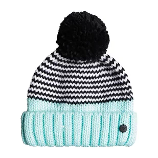 Czapka damska Roxy Frozenfall błękitna ERGHA03218 OS - Czapki damskie - miniaturka - grafika 1