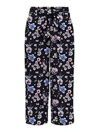 Spodnie damskie - ONLY Damskie spodnie Onlnova Life Crop Pant AOP Ptm Palazzo, Sky Captain/Aop:347 Iris, 36 - miniaturka - grafika 1