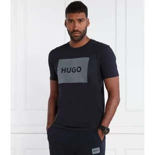 HUGO T-shirt Dulive | Regular Fit - Koszulki męskie - miniaturka - grafika 1
