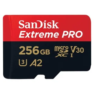 SanDisk microSDXC Extreme Pro 256GB SDSQXCZ-256G-GN6MA - Karty pamięci - miniaturka - grafika 1