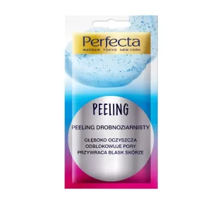 Perfecta Peeling Drobnoziarnisty 8ml - Pozostałe kosmetyki do pielęgnacji twarzy - miniaturka - grafika 4