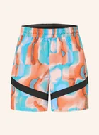 Spodenki damskie - Nike Szorty Koszykarskie Icon Wvn 6in orange - miniaturka - grafika 1