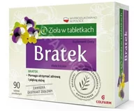 Włosy, skóra, paznokcie - Colfarm Bratek 90 szt. - miniaturka - grafika 1