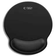 Podkładki pod mysz - TECH-PROTECT A200 MOUSE PAD WITH GEL WRIST REST 25 x 22.5CM BLACK - miniaturka - grafika 1