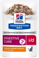 Mokra karma dla kotów - Mokra karma dla kotów HILL'S PD Digestive i/d z kurczakiem - saszetka 85g (52742040233) - miniaturka - grafika 1