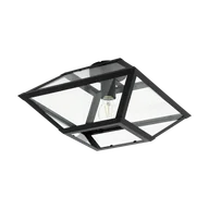 Oprawy, klosze i abażury - Lampa sufitowa CASEFABRE 37 E27 - czarny - miniaturka - grafika 1