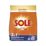 Środki do prania - SOLE Bianco Splendente - Proszek do Prania Białego 1,3 kg - miniaturka - grafika 1