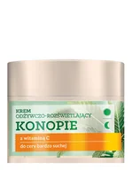 Kremy do twarzy - Herbal Care Krem odżywczo-rozświetlający do cery bardzo suchej Konopie z witaminą C 50ml - miniaturka - grafika 1