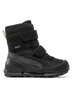 ECCO Śniegowce Biom K2 GORE-TEX 71120260518 Czarny - Buty dla chłopców - miniaturka - grafika 1