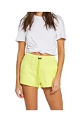 Spodenki damskie - Spodenki damskie Volcom Coco Twill szorty bawełniane-S - miniaturka - grafika 1