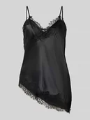 Koszulki i topy damskie - Top na ramiączkach z satyny w kroju shaped fit model 'BELLA' - miniaturka - grafika 1