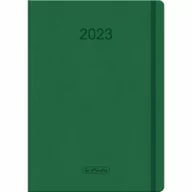 Kalendarze - Kalendarz 2023 A5 Flex zielony HERLITZ - miniaturka - grafika 1