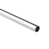 Zawiasy, okucia i inne akcesoria - Drążek meblowy Ø16 chrom - miniaturka - grafika 1