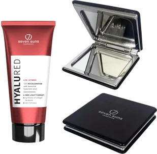 7suns HyaluRed Przyspieszacz Opalania Hialuronowy + Podwójne Lusterko Gratis - Balsamy i kremy do opalania - miniaturka - grafika 1