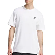 Koszulki męskie - Koszulka adidas Originals Trefoil Essentials JI8544 - biała - miniaturka - grafika 1