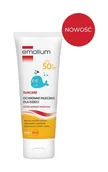Balsamy i kremy do opalania - Emolium Suncare SPF 50 Ochronne mleczko dla dzieci, 125 ml - miniaturka - grafika 1