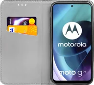 Etui i futerały do telefonów - Hello Case ETUI Z KLAPKĄ DO MOTOROLA MOTO G71 5G CZARNE ZAMYKANE MAGNETYCZNE KABURA - miniaturka - grafika 1