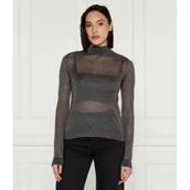 Swetry damskie - Michael Kors Półgolf | Slim Fit | z dodatkiem kaszmiru - miniaturka - grafika 1