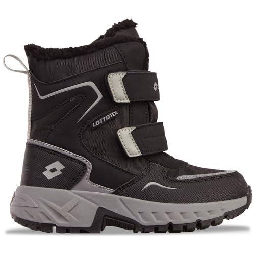 Lotto ALSTYNE TEX T Unisex Kids półdługie kozaki, czarne/szare, 40 EU, czarny szary, 40 EU