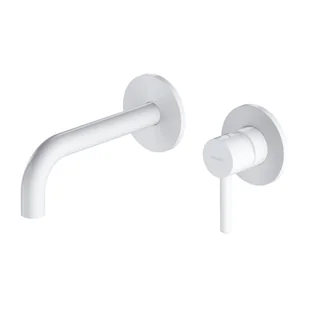 Bateria umywalkowa podtynkowa Omnires Y biały mat Y1215HROWM - Baterie umywalkowe - miniaturka - grafika 1