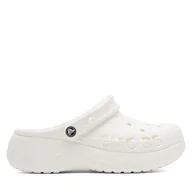 Klapki i japonki damskie - Klapki Crocs C-BAYA PLATFORM CLOG 208186-100 Biały - miniaturka - grafika 1