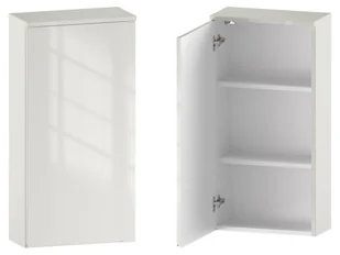 Szafka nad Pralkę ETH 45 cm D90 Lewa - Kaszmir Wysoki Połysk - Szafki łazienkowe - miniaturka - grafika 1