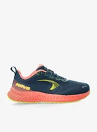 Buty sportowe damskie - Buty do biegania damskie Inov-8 RoadFly Wide - blue/coral/lime - miniaturka - grafika 1