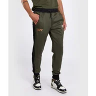 Spodnie sportowe męskie - UFC Venum Adrenaline Spodnie Dresowe Dres Fight Week Performance Khaki/Black - miniaturka - grafika 1