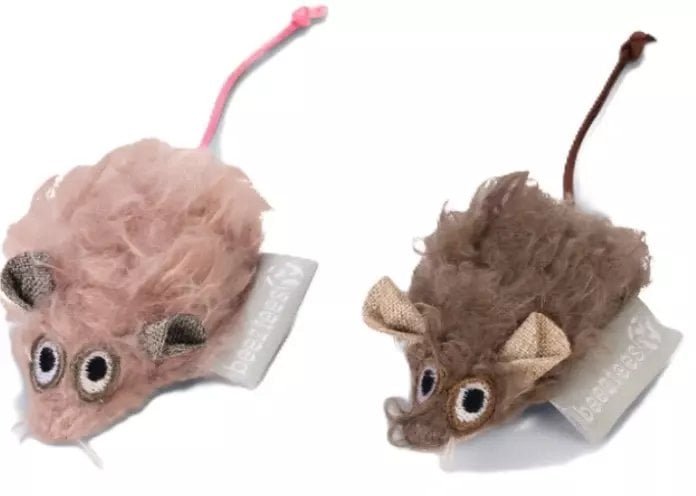 Beeztees Zabawka Dla Kota Puszyste Myszki 2szt 14cm