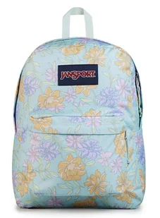 Plecak codzienny JanSport SuperBreak One - faded floral / fresh mint - Plecaki - miniaturka - grafika 1