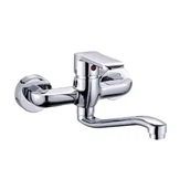 Baterie kuchenne - Invena Bateria zlewozmywakowa Siros ścienna - miniaturka - grafika 1