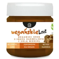 Pasty warzywne - Krem Karmel z Solą Morską &quot;wegaŃskielove&quot; CD, 200g - miniaturka - grafika 1