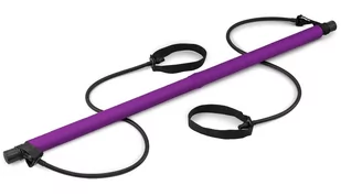 Drążek kij do ćwiczeń fitness pilates ekspandery - Gumy, taśmy, ekspandery - miniaturka - grafika 1