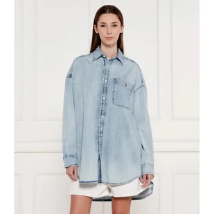 POLO RALPH LAUREN Jeansowa koszula Relaxed fit - Koszule damskie - miniaturka - grafika 1