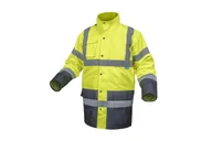 Odzież robocza - Kurtka ostrzegawcza żółta "3w1" 2XL Högert - miniaturka - grafika 1