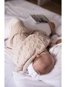 Koce i narzuty dla dzieci - Poofi Kocyk merino Arendelle oat - miniaturka - grafika 1