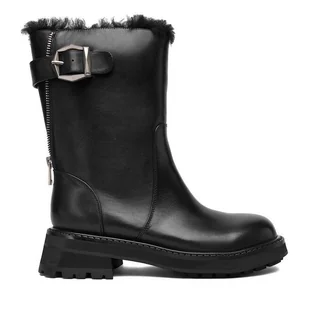 Botki Badura EO-CECILIA-2521-86-1 Czarny - Botki damskie - miniaturka - grafika 1