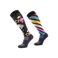 Skarpetki jeździeckie - Skarpety jeździeckie we wzory black unicorn SJP Comodo - miniaturka - grafika 1