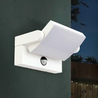 Lampy ogrodowe - ORION Kinkiet zewnętrzny LED Ginger, czujnik, biały IP54 - miniaturka - grafika 1