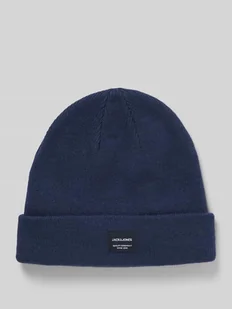 Czapka beanie z detalem z logo - Czapki dla dzieci - miniaturka - grafika 1