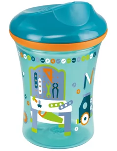 Nuk Kubek niekapek Vario Cup 12m+ Niebieski - Kubki dla dzieci - miniaturka - grafika 1