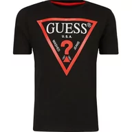 Koszulki dla chłopców - Guess T-shirt | Regular Fit - miniaturka - grafika 1