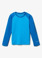 Bluzy sportowe męskie - Bluza dziecięca Columbia Sandy Shores Long Sleeve Sunguard - blue/bright indigo - miniaturka - grafika 1