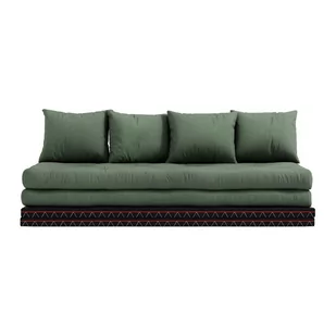 Sofa rozkładana Karup Design Chico Olive Green - Sofy i kanapy - miniaturka - grafika 1