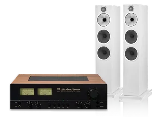 NAD C 3050 (orzech) + 603 S3 (biały) - Zestawy stereo - miniaturka - grafika 1