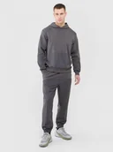 Spodnie sportowe męskie - Męskie spodnie dresowe Outhorn OTHWAW24TTROM1220 - szare - miniaturka - grafika 1